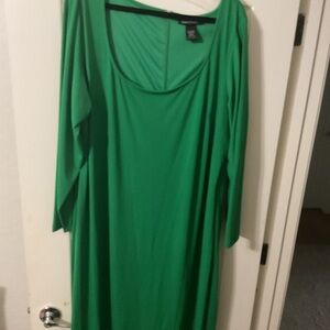 Ashley Stewart Vibrant Green Attire